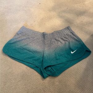 Nike Women's Teal Ombre Shorts